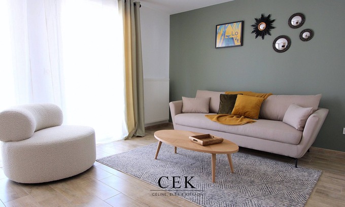 Serris Appartement | Cristal2 ~ Logement 6pers à Proximité de Disneyland