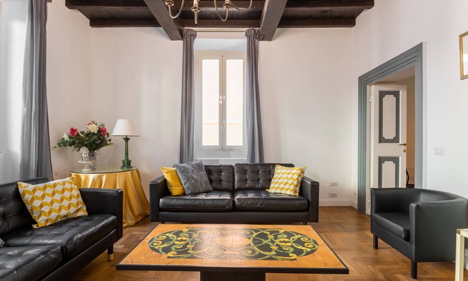 Rione IV Campo Marzio Appartement | Croce Palace unit 4 - 3 bedrooms - P.zza di Spagna