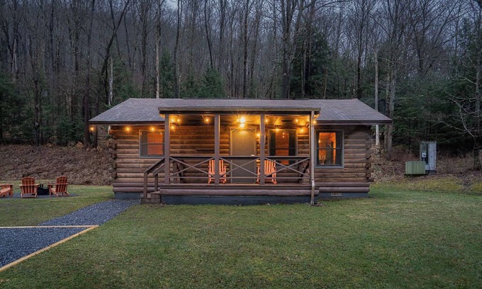 Mills Cabine | Custom Log Cabin #3 | Denton Hill State Park