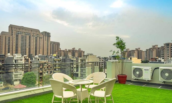 Gurugram Appartement | Cyber retreat 1Bhk with Gym and balcony