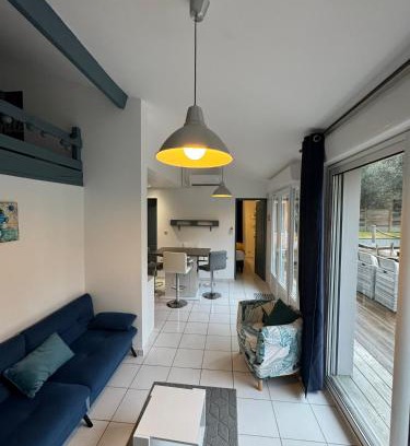 Soulac-sur-Mer Maison | Dépendance avec piscine et spa partagés - plage 130 m