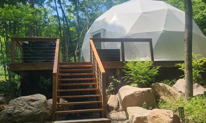 Brownsburg-Chatham Chalet De Ski | Dôme Le Montagnard (spa-arcade-sauna)