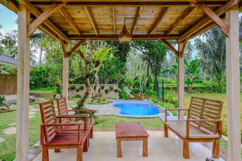 Taro Cabine | D'Pondok Sangaji Ricefield View by EPS