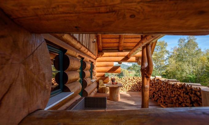 Kaplice Chalet De Ski | Das neu Gebaute Blockhaus, Befindet Sich in Wunderschöner Landschaft