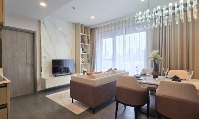 Khlong Toei Copropriété | Delightful 2-bedroom condo with WiFi in Krung Thep Maha Nakhon