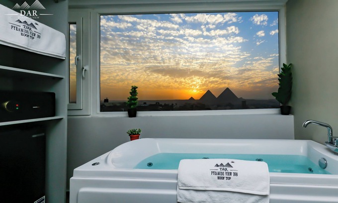 Al Haram Cabine | Deluxe Double or Twin Room with Mountain View