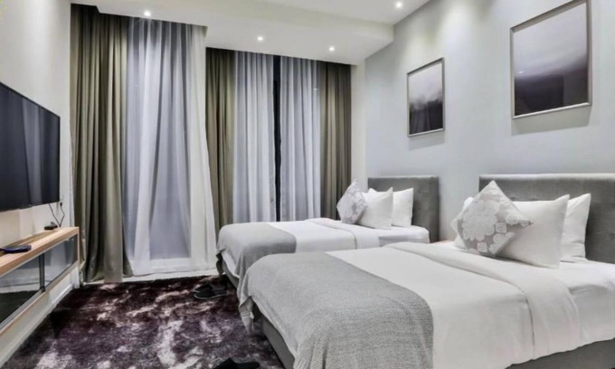 Titiwangsa Appartement | Suite King de Luxe avec Vue sur la Tour Twin 5