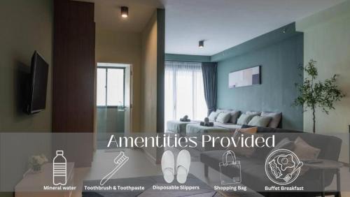 Tanjung Bungah Appartement | Deluxe Seaview Suite Twin Bed by The Only Bnb