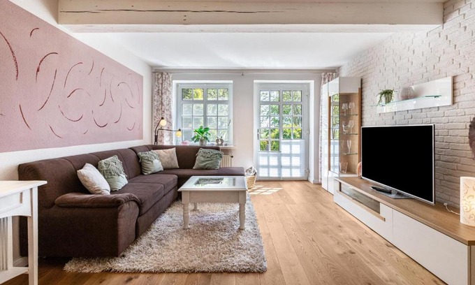 Cecilienkoog Appartement | Denkerhof Fewo Blume des Lebens