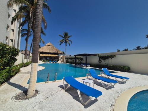 Boulevard Barra Vieja Appartement | Departamento con Club Playa Acapulco Diamante 4Rec