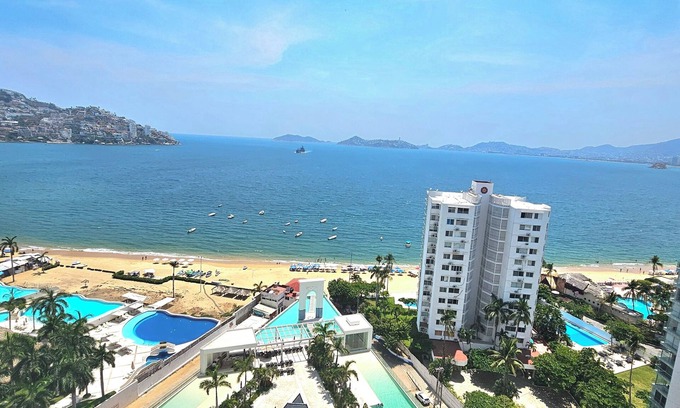 Costa Azul Appartement | Departamento Frente al Mar con Extraordinaria Vista a Toda la Bahía de Acapulco