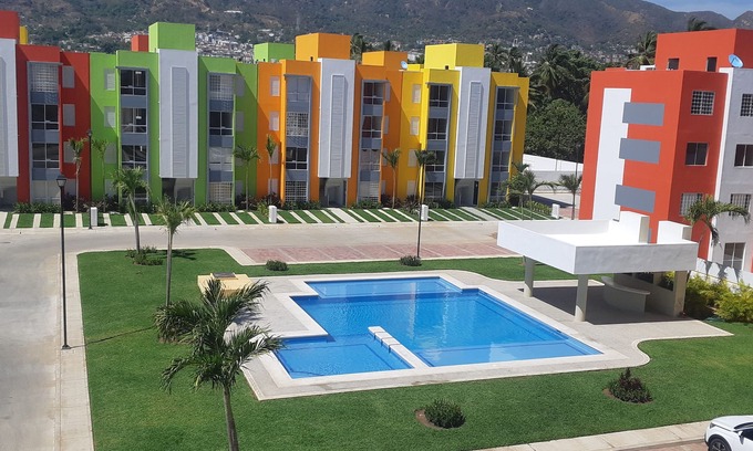 Acapulco Appartement | Departamento nuevo con alberca a 10 min de la playa