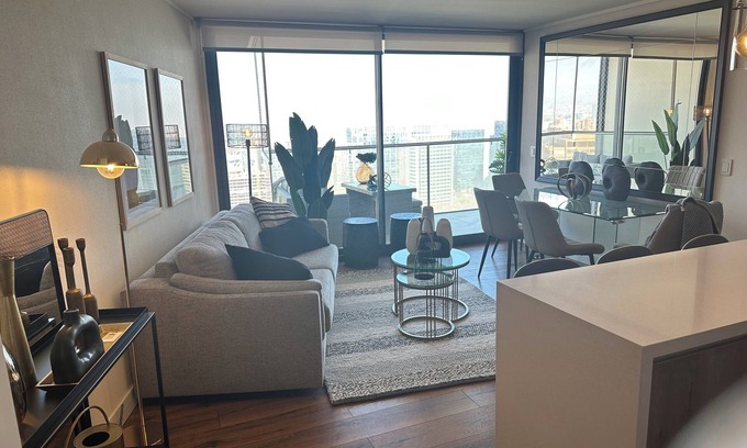 Apoquindo Appartement | Depto Full nuevo, cercano a Parque Araucano, 650 mts del Mall Parque Arauco!