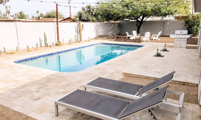 Tempe Maison | Desert-Chic Arizona home with pool, near ASU.