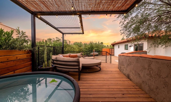 Rio Verde Foothills Maison | Desert Escape | Private Deck + Cowboy Tub |Hammock