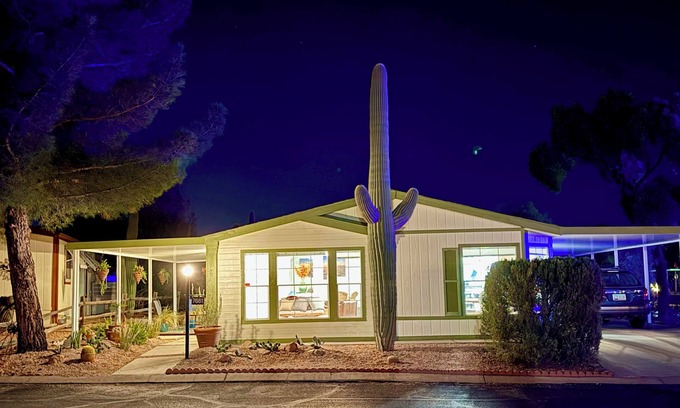 Tucson Estates Maison | Desert Resort Living 55+. Enjoy gym, pool, spa, hiking & biking. Pet friendly