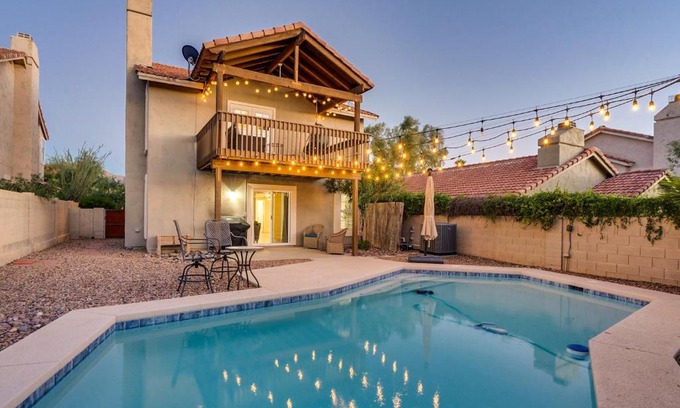 Copper Creek Maison | Desert Sage House, Pool, 75in TV, Kids Living Area