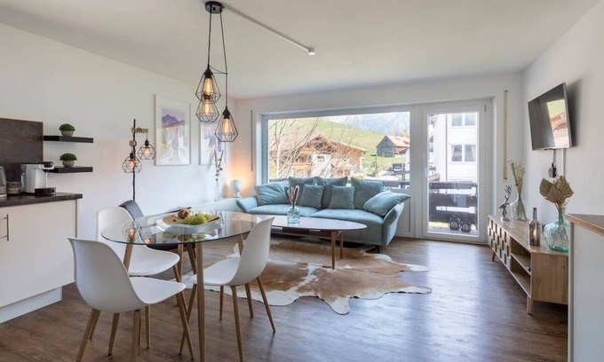 Rappele Appartement | Design Appartment „Alpenglühen“ nahe Breitachklamm