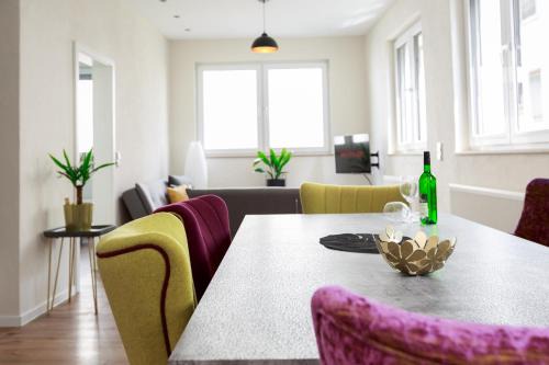 Senheim Appartement | Design FeWo mit großer Dachterrasse an der Mosel - Netflix - Waschmaschine & Trockner