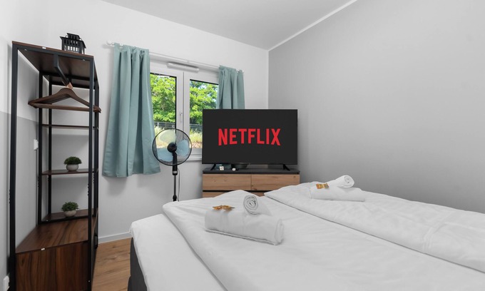 Schkeuditz Appartement | Design luxury, fully equipped, 30min Leipzig Hbf RK9