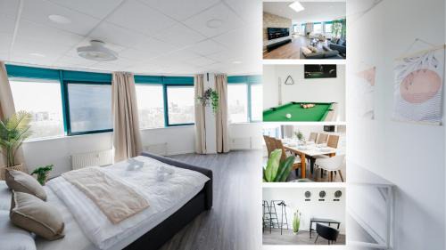 Neureut Appartement | Design Penthouse - 4SZ - 2Bäder - Whirlpool - 2 Parkplätze - Dachterrasse