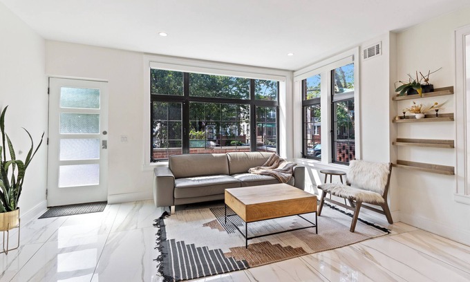 Crown Heights Maison | Designer Home Patio Parking