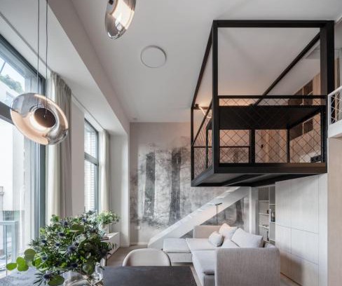 Holesovice Appartement | Designer Loft Apartment Holešovice, Parking, Balcony
