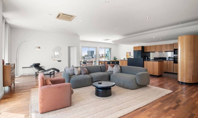 Collingwood Appartement | Designer Penthouse Warehouse Conversion
