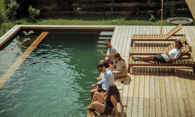 Ehrwald Maison | Designer vacation home with garden and great mountain views