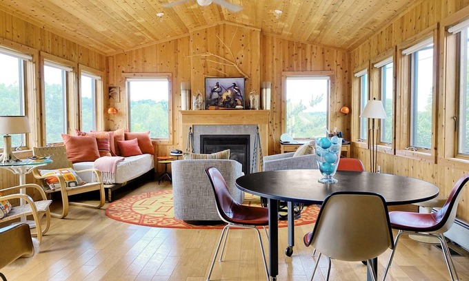 Hudson Cottage | Designers propre toute l'année Hudson Valley Getaway Cottage