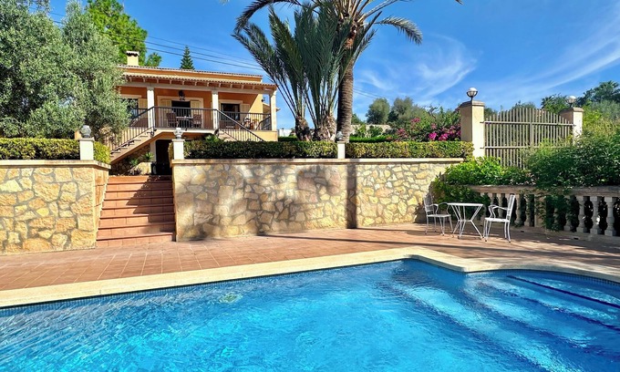 Sineu Maison | Détaché Finca, piscine privée, vue panoramique, Internet, situé à la lisière du village