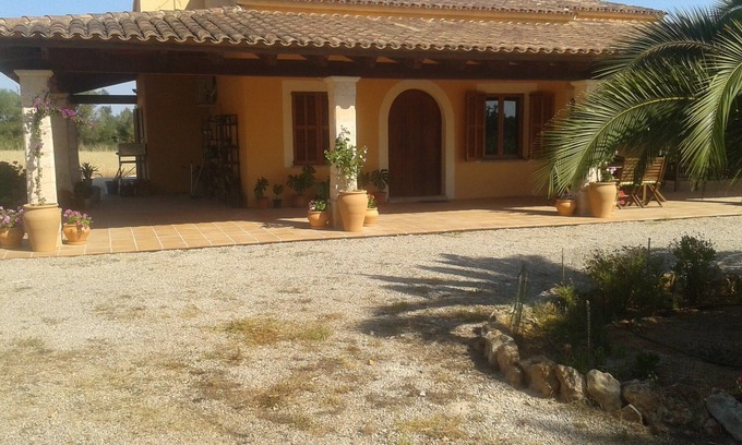 Campos Maison | Maison à Finca Rústica près de Playa Es Trenc piscine privée, sans vis à vis