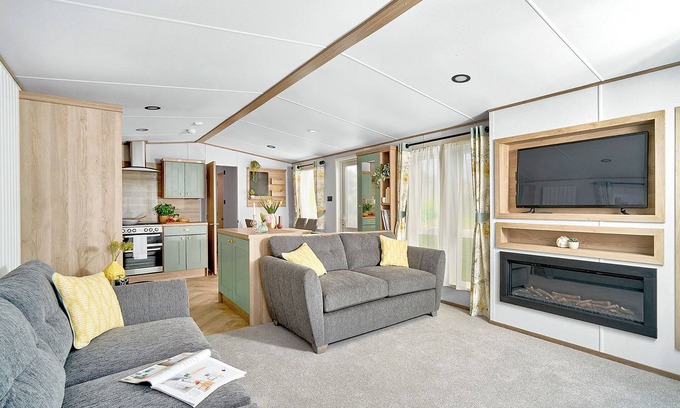 Llanllwchaiarn Maison | Diamond Caravan 3 Sleeps 6 (No Pet)
