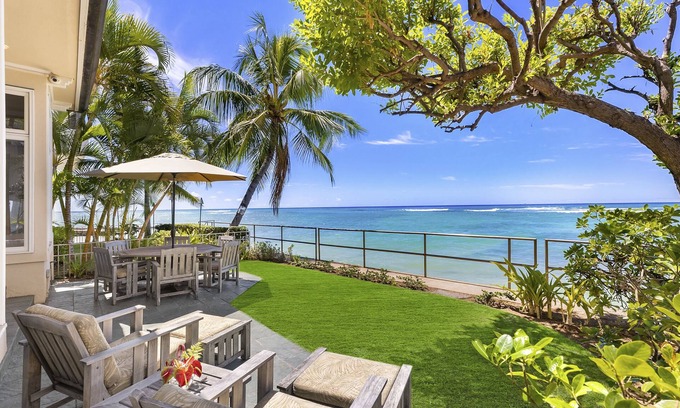 Diamond Head - Kapahulu - St. Louis Maison | Diamond Head Surf House: Gold Coast Oceanfront Home w/AC & Gorgeous Views