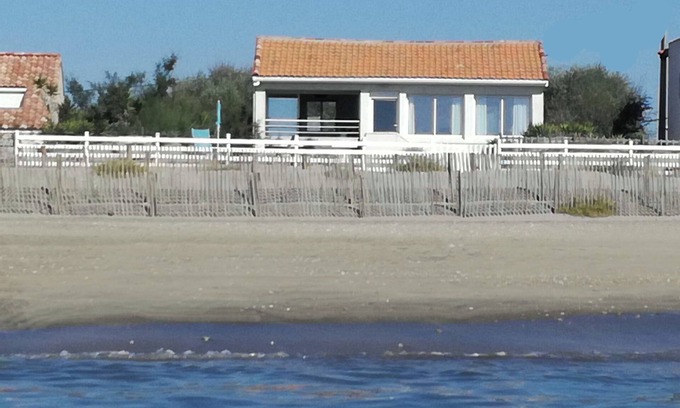 Frontignan Villa | Villa directe sur la plage 4 chambres