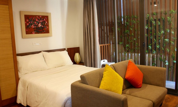 Quang An Appartement | DIS 20% @ Sweet Studio avec 1 chambre et près de West Lake - Bamboo House # R302