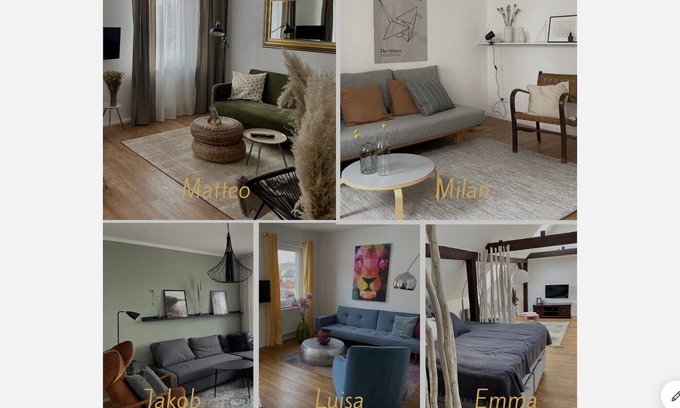 Eisenach Maison | Discovair Eisenach?haus Hanna mit 5 Apartments?schwimmbad-nah mit Netflix