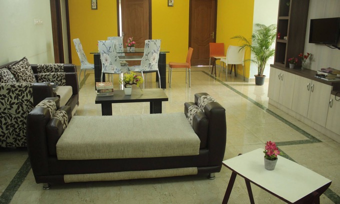 Sathya Sai Layout Appartement | DivBnB: Maison entière de 3 BHK en whitefiled