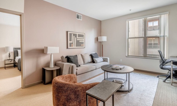 Contra Costa Centre Appartement | Divine Walnut Creek 1BR w/ Courtyard & A/C, nr Shops, by Blueground