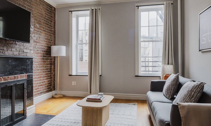 Greenwich Village Appartement | Divine West Village 1BR, Furnished w/ Kitchen, W/D, A/C, by Blueground