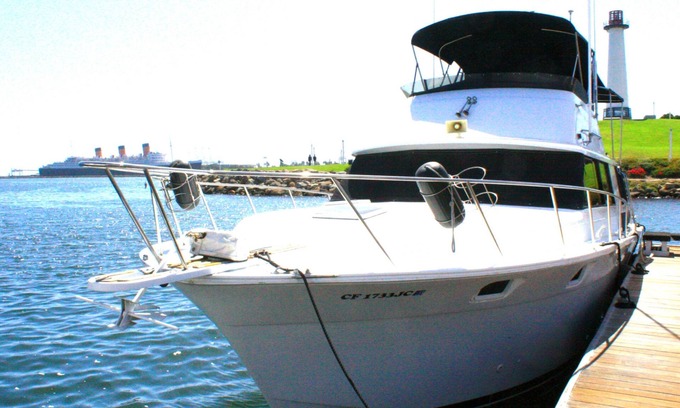 Waterfront Location De Bateaux | Dockside Boat & Bed Long Beach