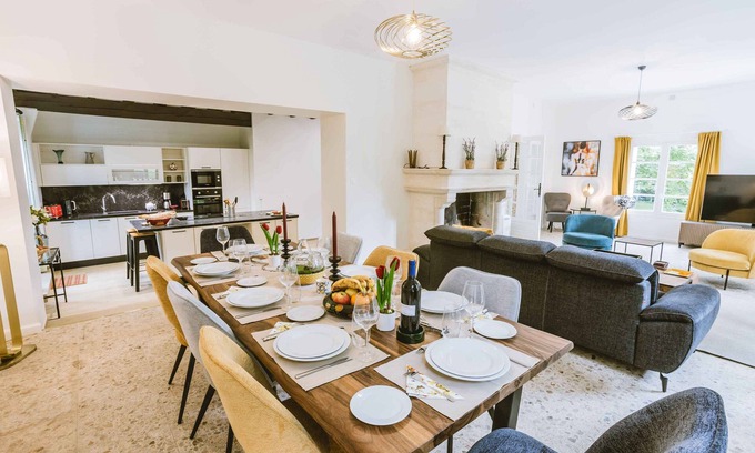 Bergerac Villa | Domaine de Pérenard, un domaine de 26 hectares et une villa rénovée de 230m².