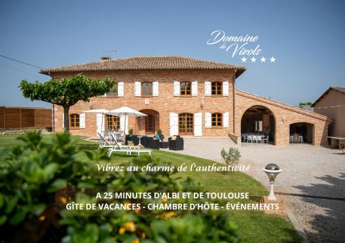 Garrigues Maison | Domaine de Vizols-Gite 4 etoiles Piscine 15p