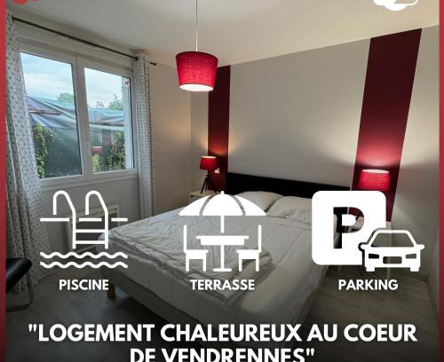 Vendrennes Appartement | Domaine des 5 Roses - Rose Rouge