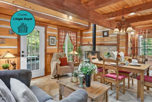 Mauricie Chalet De Ski | Domaine Rivière Sacacomie- Chalet L'Aigle Royal