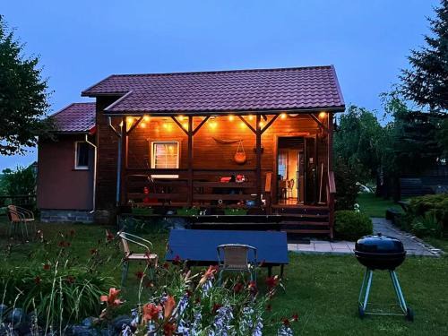 Trygort Maison | Domek na Mazurach z dostępem do plaży