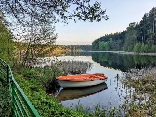 Warlubie Maison | Domek na plaży, jezioro Rybno