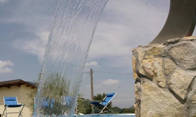 Montelanico Villa | Domus Mariae: pas de piscine partagée idéale pour les enfants près de Rome, bord de mer, cheval, golf, ski