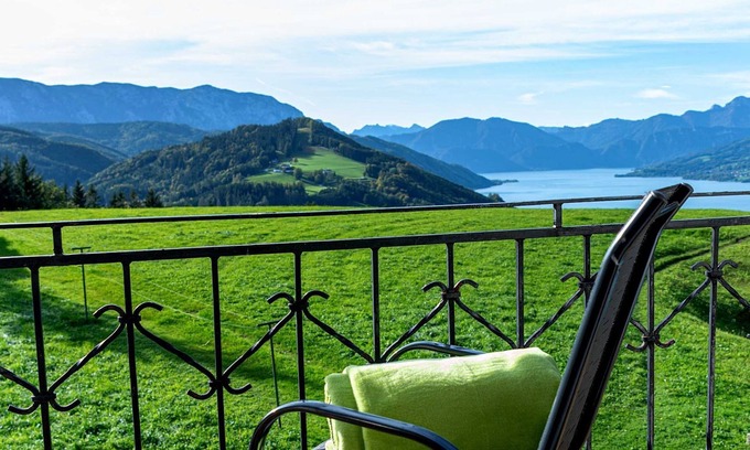 Weyregg am Attersee Appartement | Doppelzimmer mit Balkon 11 - Brandnerhof