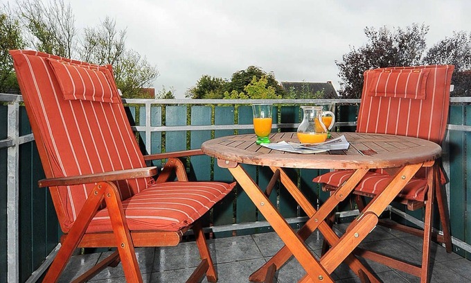 Neuharlingersiel Maison | Doppelzimmer Standard mit Balkon - Hotel Garni Haus Am Meer